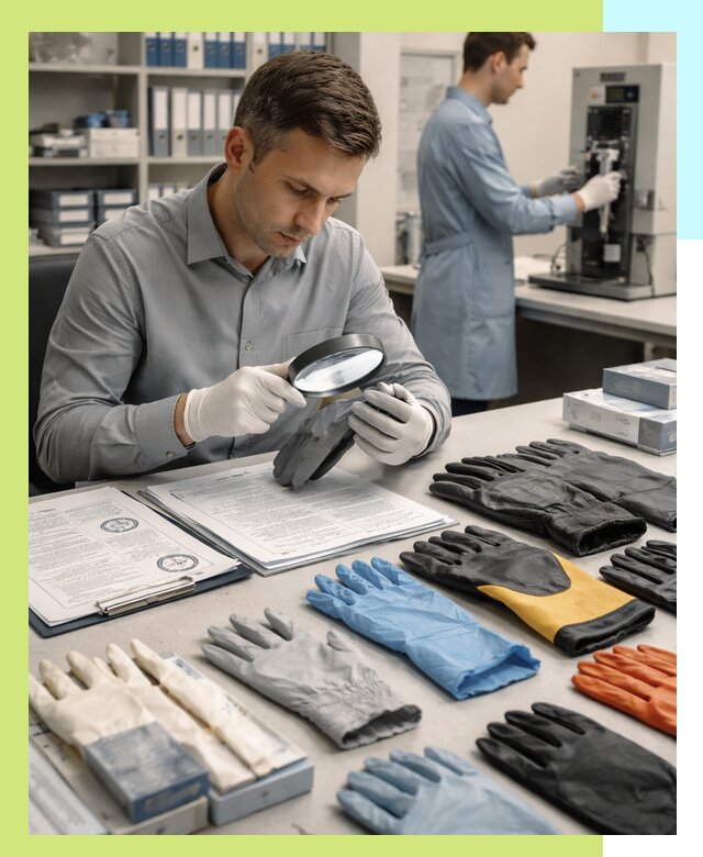 Сертификация перчаток и средств защиты продукции в Грозном