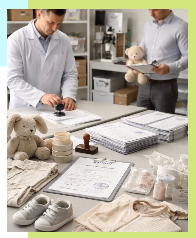 Сертификация детских товаров в Грозном от 15392 р. | Алешин-Грз