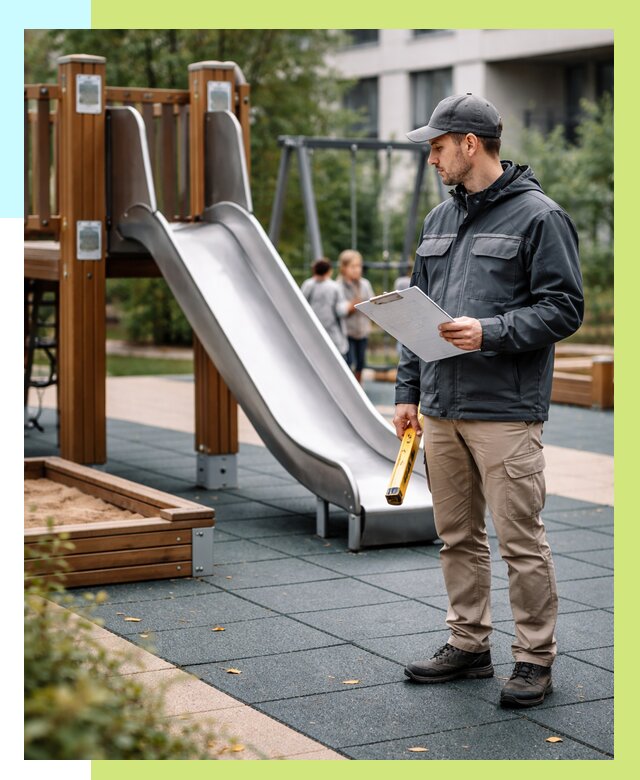 Сертификация детских площадок в Грозном от 25653 р. | Алешин-Грз