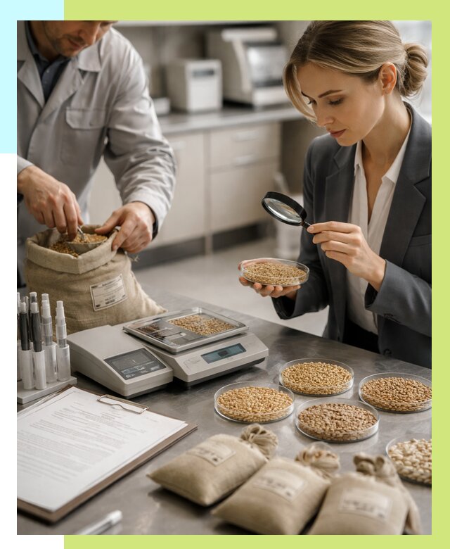 Сертификация зерна в Грозном по цене от 15392 р. | Алешин-Грз