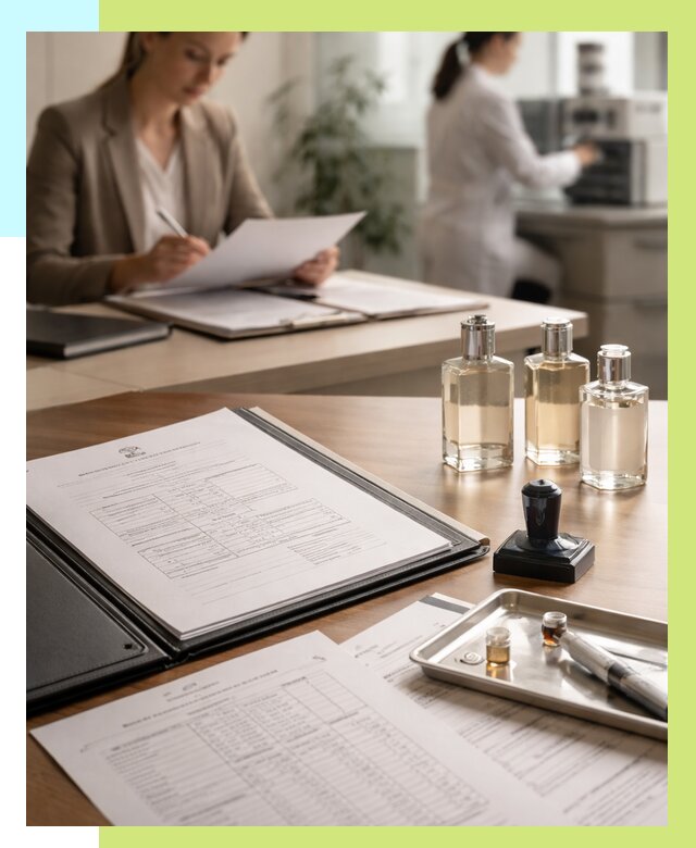 Сертификация парфюмерии в Грозном от 15392 р. | Алешин-Грз