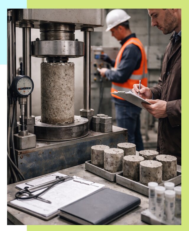 Сертификация бетона в Грозном от 30783 р. сертификат | Алешин-Грз