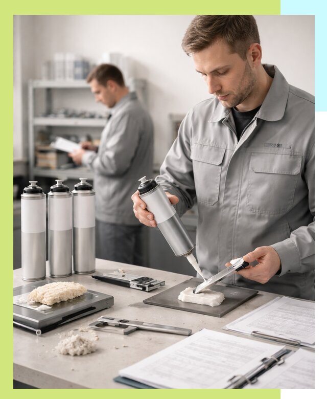 Сертификация монтажной пены и соответствие стандартам в Грозном