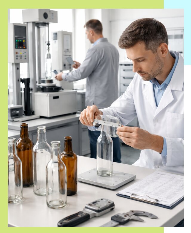 Сертификация стеклянных бутылок и сопутствующей упаковки в Грозном