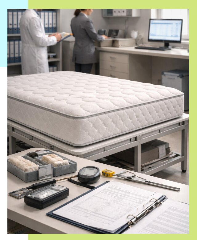 Сертификация матрасов в Грозном от 8722 р. | Алешин-Грз