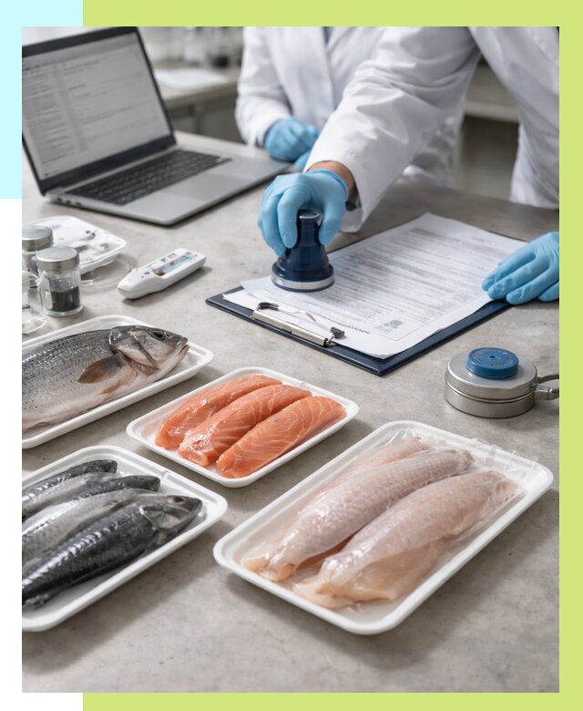Сертификация рыбы и сертификат в Грозном от 15392 р. | Алешин-Грз