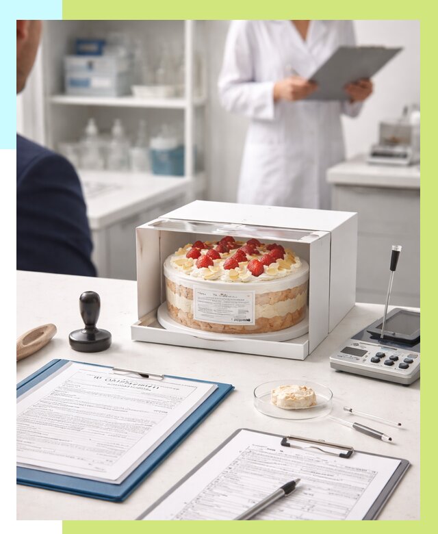 Сертификация тортов в Грозном от 9235 р. заказать | Алешин-Грз