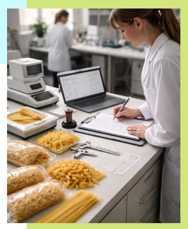 Сертификация макаронных изделий в Грозном от 15392 р. | Алешин-Грз