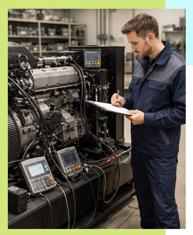 Сертификация дизельных генераторов и их оборудования в Грозном