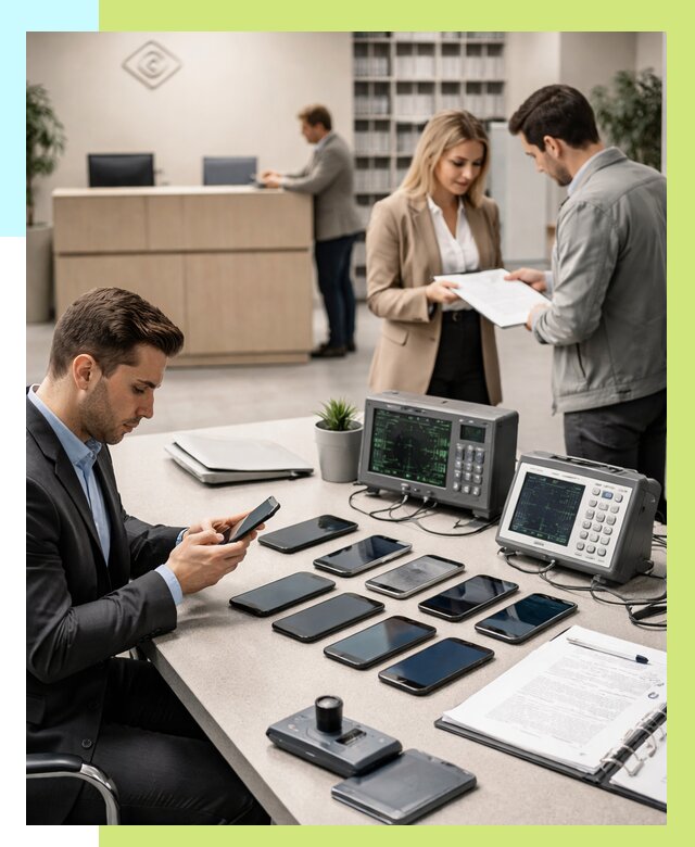 Сертификация телефонов в Грозном от 25653 р. под ключ | Алешин-Грз