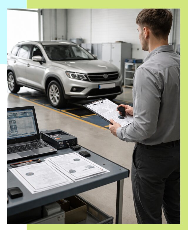 Сертификация транспортных средств в Грозном от 12313 р. | Алешин-Грз