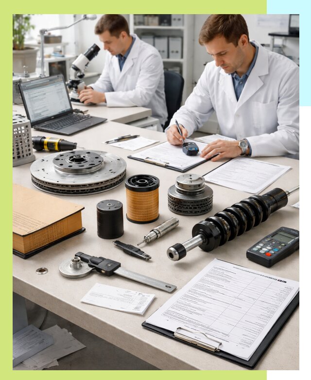 Сертификация автозапчастей и комплектующих в Грозном по ГОСТ