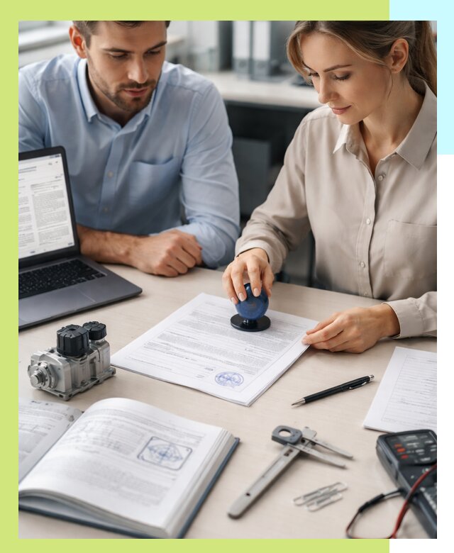 Выдача паспорта изделия и техническая экспертиза продукции в Грозном