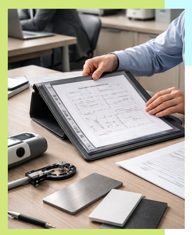 Оформление паспорта материала для продукции в Грозном