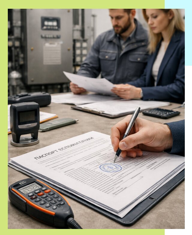 Оформление паспорта эксплуатации оборудования в Грозном