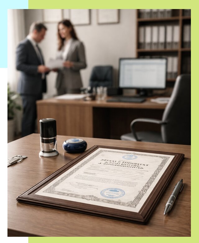 Свидетельство о регистрации продукции в Грозном от 9235 р.|Алешин-Грз