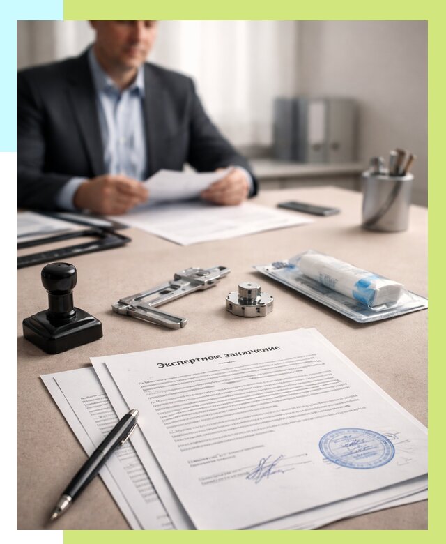 Экспертное заключение на продукцию в Грозном от 8722 р. | Алешин-Грз