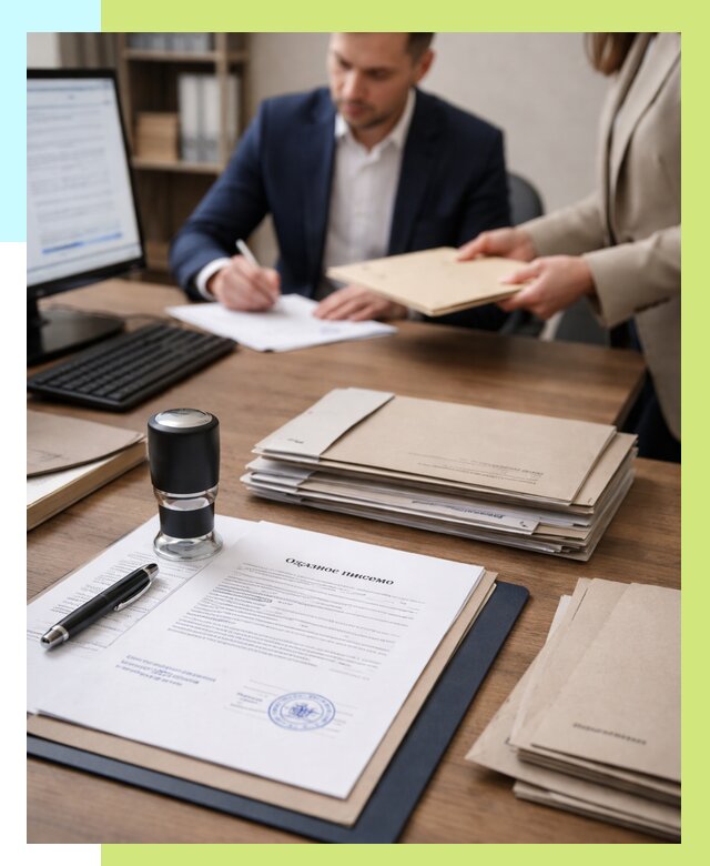 Отказное письмо для таможни в Грозном от 3078 р, Алешин-Грз