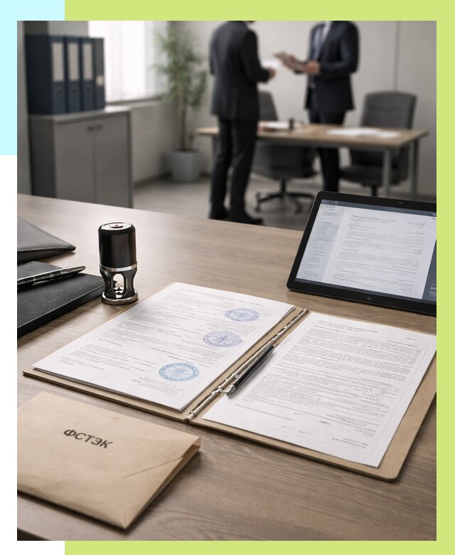 Заключение ФСТЭК в Грозном от 25653 р. Оформить в Алешин-Грз