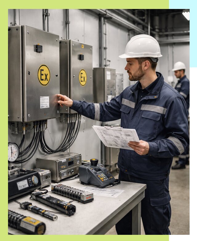 Сертификат взрывозащиты промышленного оборудования в Грозном