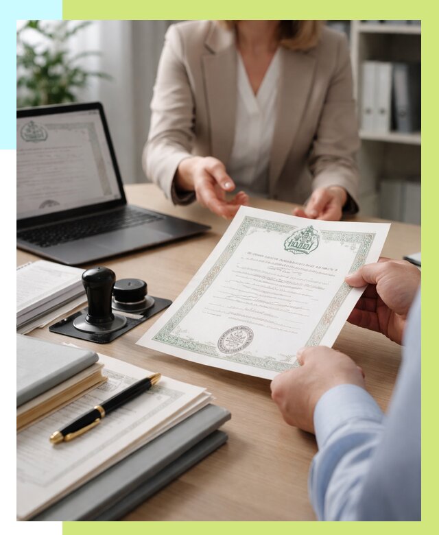 Халяль сертификат в Грозном, получить от 15392 р. | Алешин-Грз