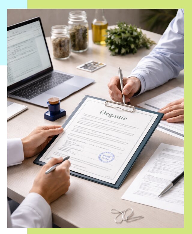 Оформление сертификат органик в Грозном от 30783 р. | Алешин-Грз
