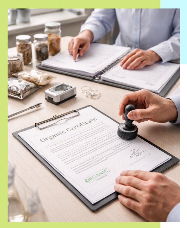Получение органик сертификата для продукции в Грозном