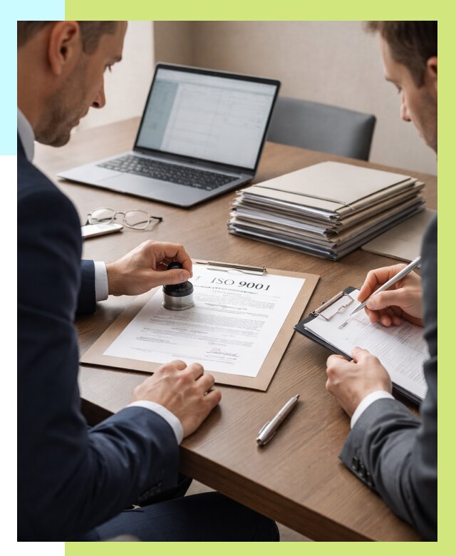 Сертификат ISO 9001 в Грозном купить от 82088 р. | Алешин-Грз