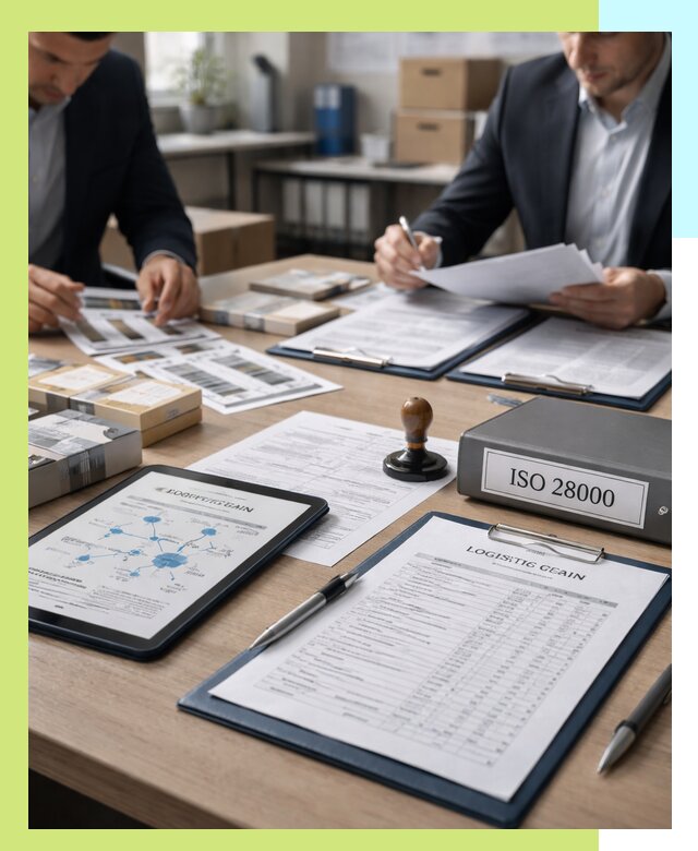 Получение сертификата ISO 28000 по безопасности цепи поставок в Грозном
