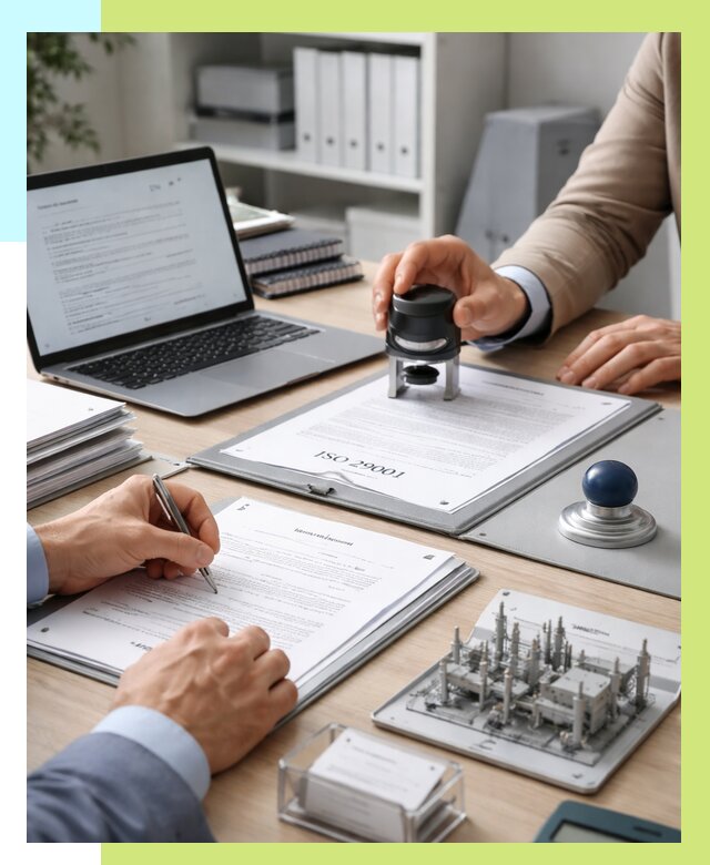 Сертификат ISO 29001 в Грозном под ключ от 76958 р. | Алешин-Грз