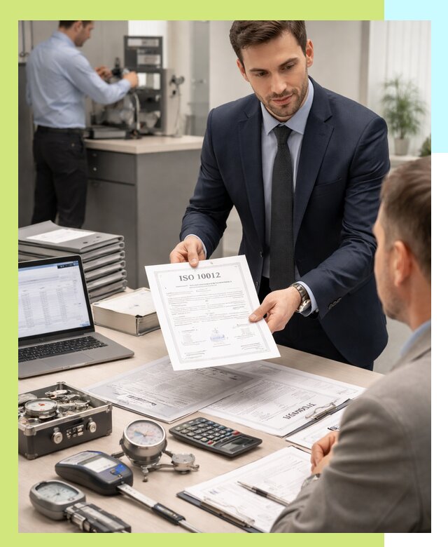 Выдача сертификата ISO 10012 по требованиям метрологии в Грозном