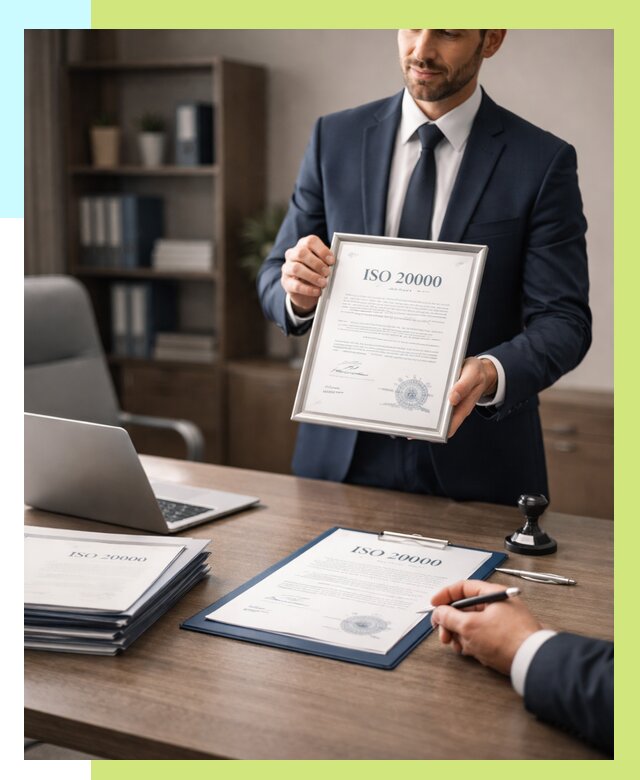 Сертификат ISO 20000 в Грозном под ключ от 123132 р., Алешин-Грз